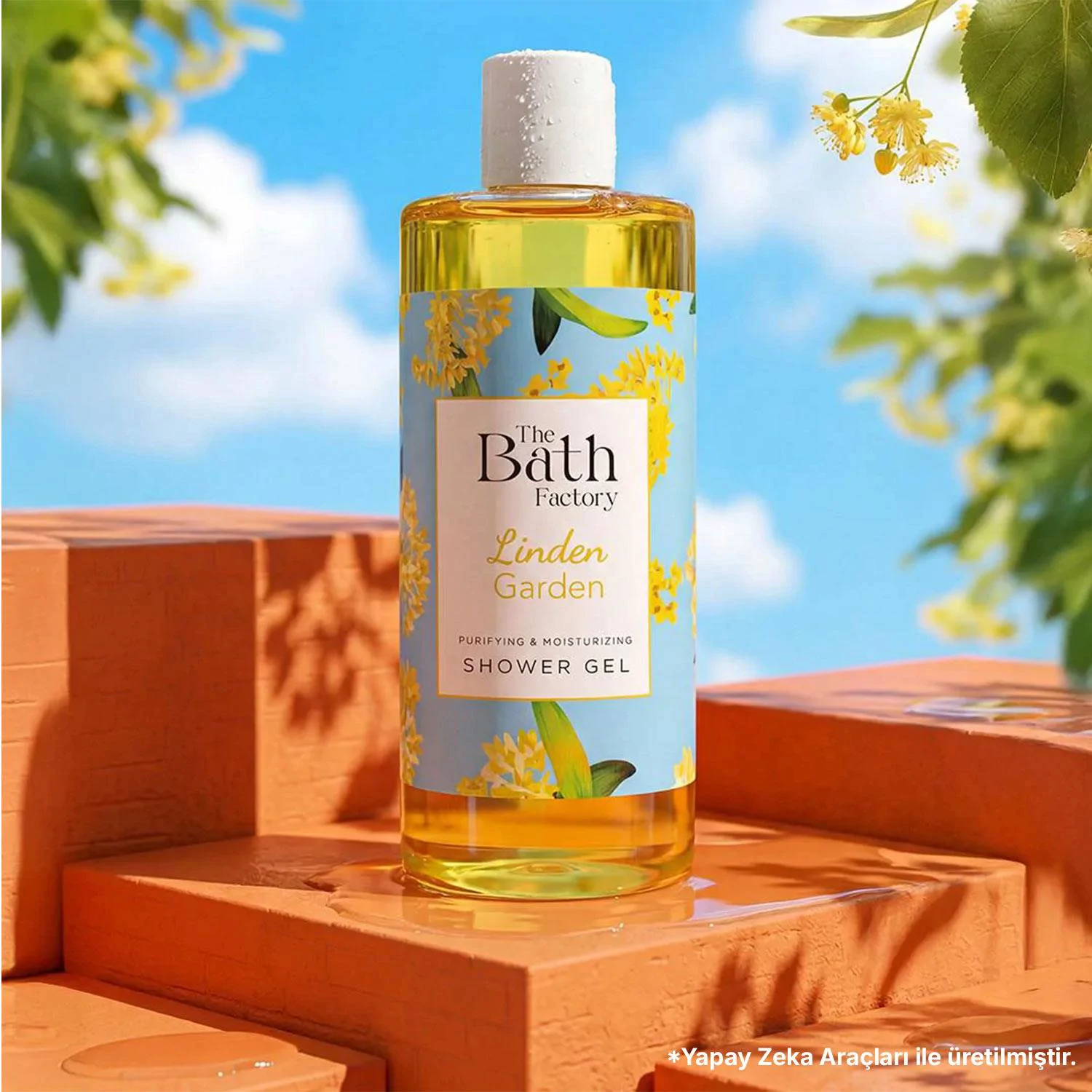 The Bath Factory Nemlendirici ve Besleyici Ihlamur Bahçesi Duş Jeli 400 ml