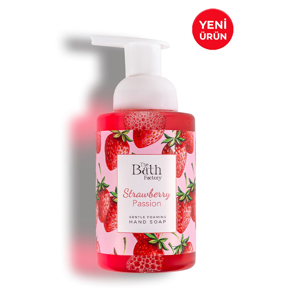 The Bath Factory Nemlendirici Çilekli Köpük Sabun 300 ML