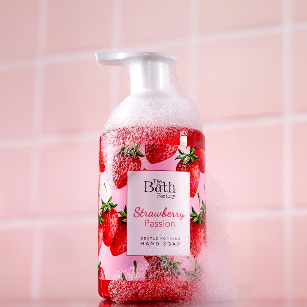 The Bath Factory Nemlendirici Çilekli Köpük Sabun 300 ML