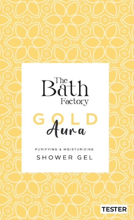 The Bath Factory Gold Aura Duş Jeli 10 ml TESTER