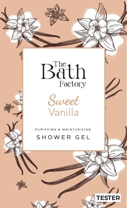The Bath Factory Sweet Vanilla Duş Jeli  10 ml TESTER