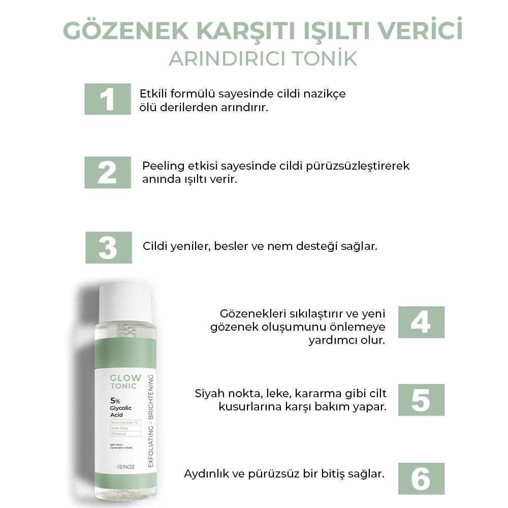 Sinoz Arındırıcı ve Gözenek Küçültücü Bakım Seti