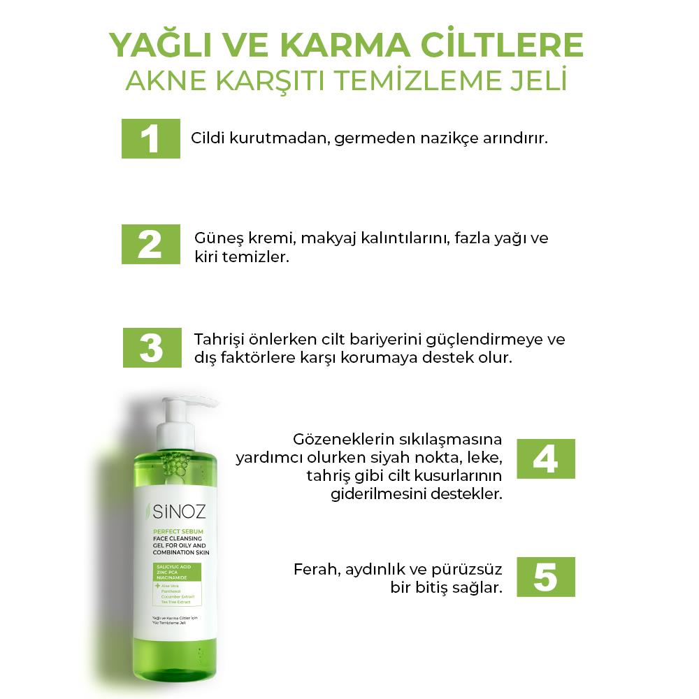 Sinoz Arındırıcı ve Gözenek Küçültücü Bakım Seti