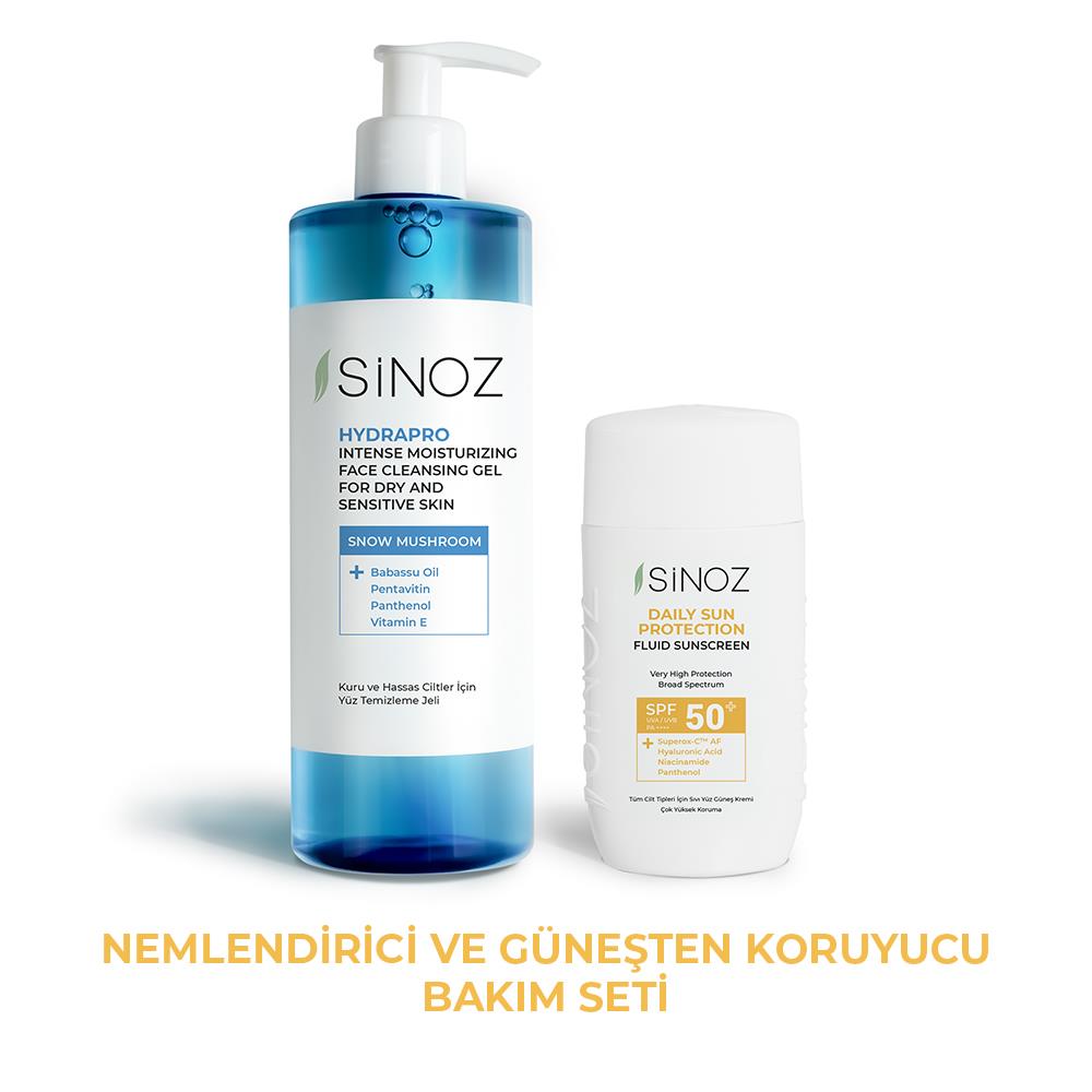 Nemlendirici ve Güneşten Koruyucu Bakım Seti