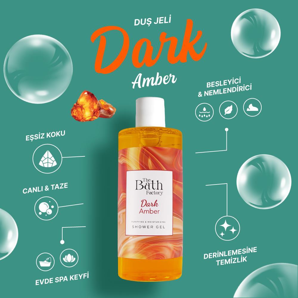The Bath Factory Nemlendirici Ve Besleyici Dark Amber Duş Jeli 400 ML