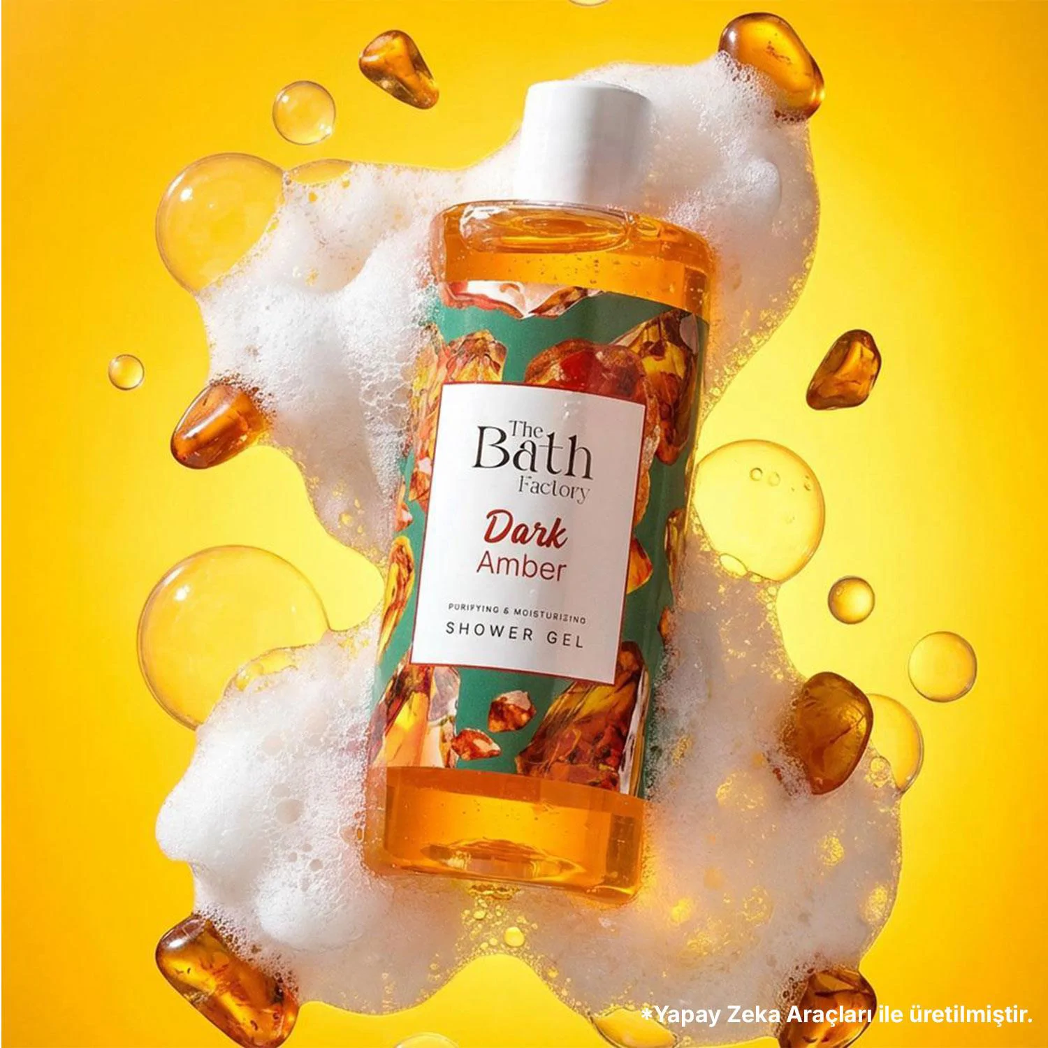 The Bath Factory Nemlendirici Ve Besleyici Dark Amber Duş Jeli 400 ml
