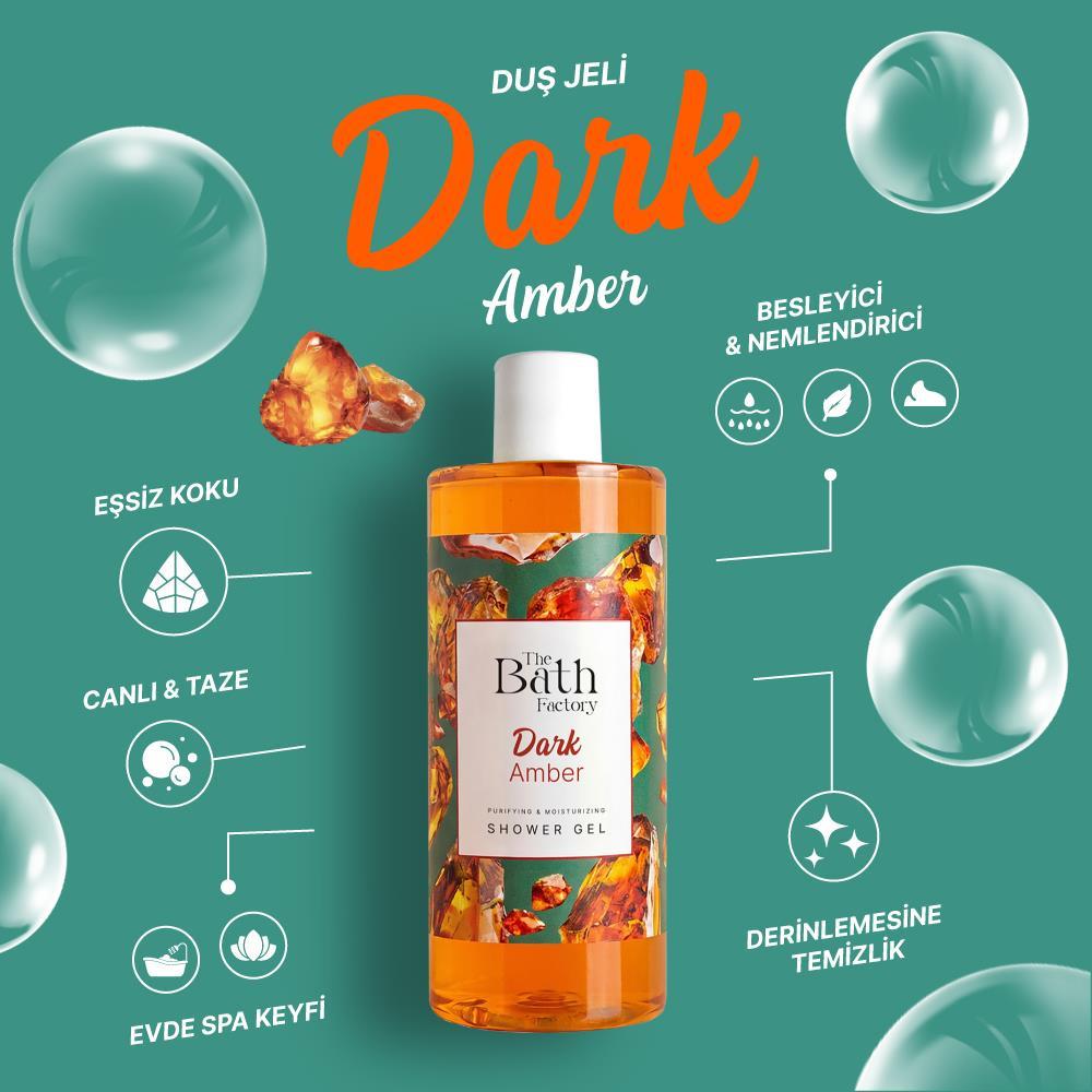 The Bath Factory Nemlendirici Ve Besleyici Dark Amber Duş Jeli 400 ML