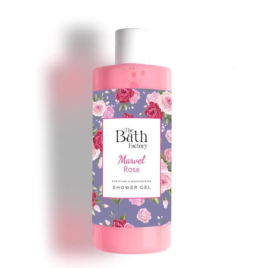 The Bath Factory Nemlendirici Ve Besleyici Marvel Rose Duş Jeli 400 ML