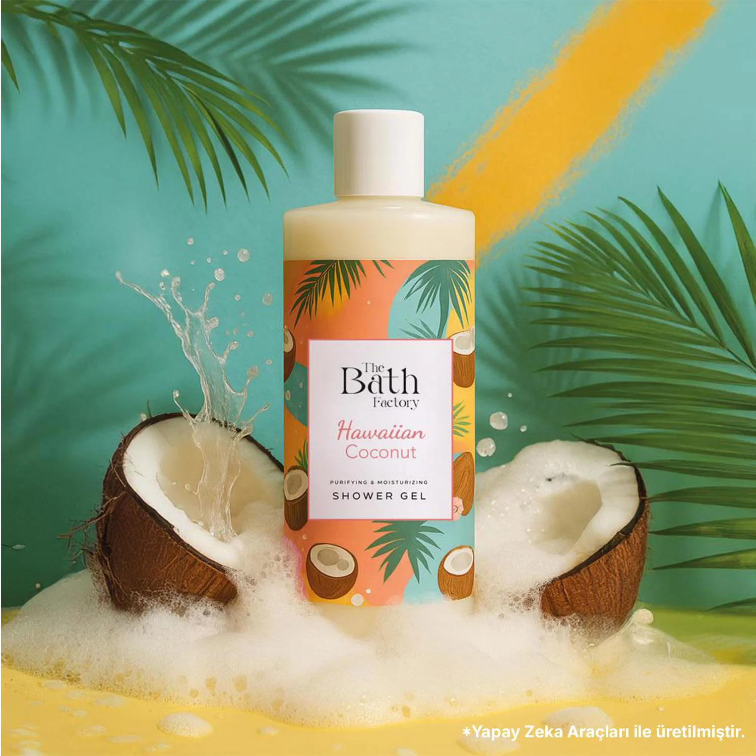 The Bath Factory Nemlendirici Ve Besleyici Hindistan Cevizli Duş Jeli 400 ml