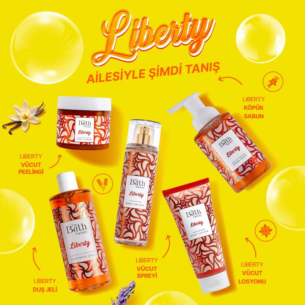 The Bath Factory Nemlendirici Liberty Köpük Sabun 300 ML