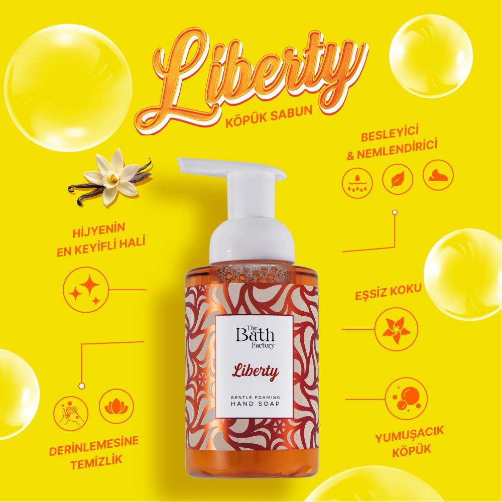 The Bath Factory Nemlendirici Liberty Köpük Sabun 300 ML