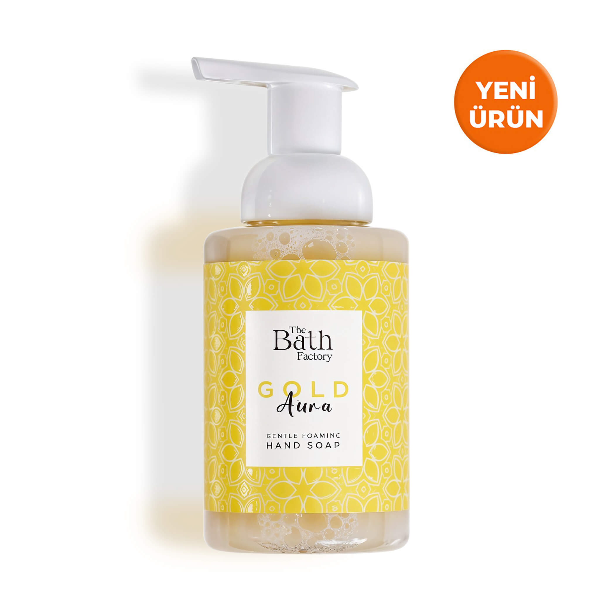 The Bath Factory Nemlendirici Gold Aura Köpük Sabun 300 ML