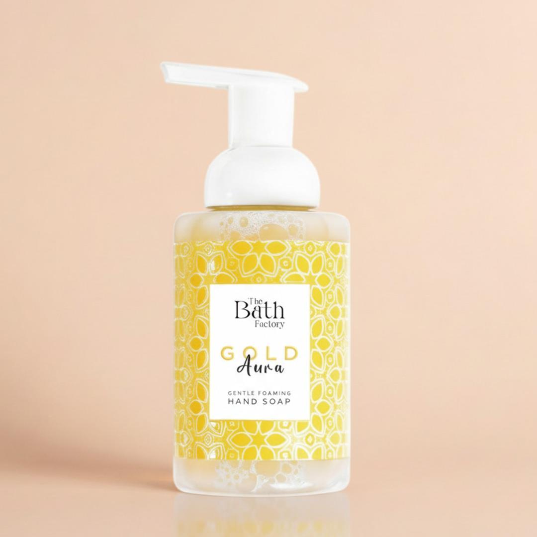 The Bath Factory Nemlendirici Gold Aura Köpük Sabun 300 ML