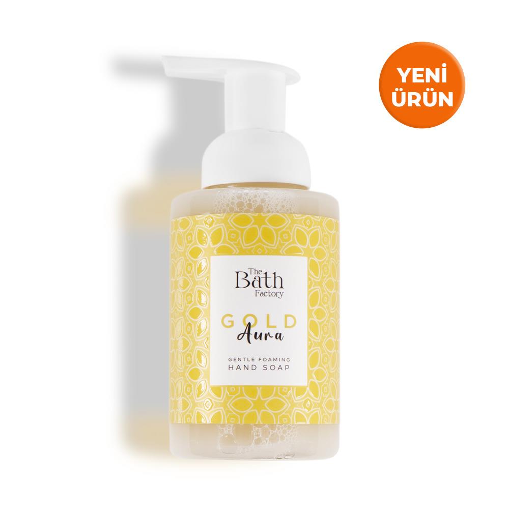 The Bath Factory Nemlendirici Gold Aura Köpük Sabun 300 ML