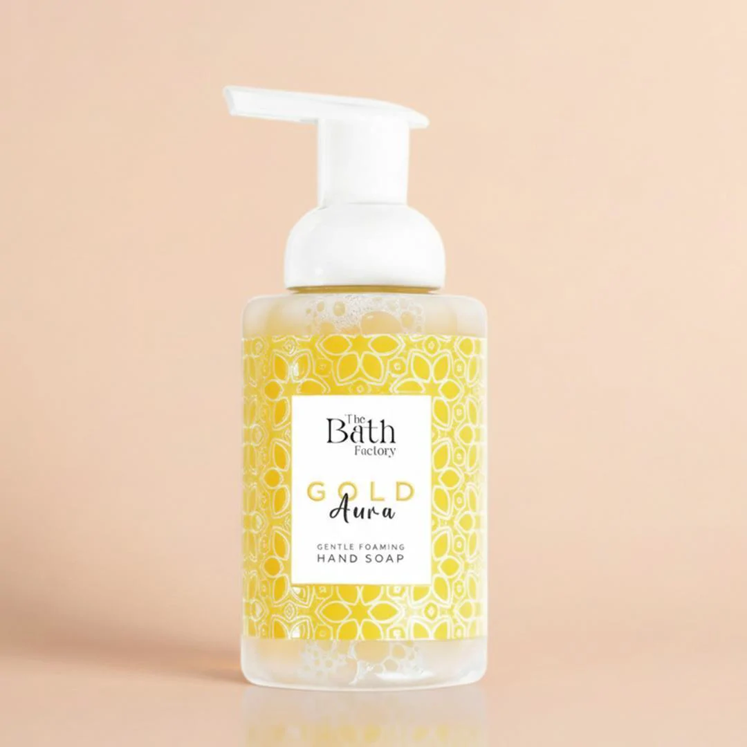 The Bath Factory Nemlendirici Gold Aura Köpük Sabun 300 ML