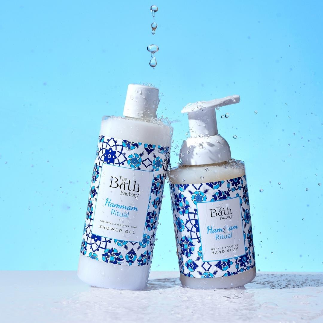 The Bath Factory Hamam Duş Jeli + Hamam Köpük Sabun + Hamam Katı Sabun