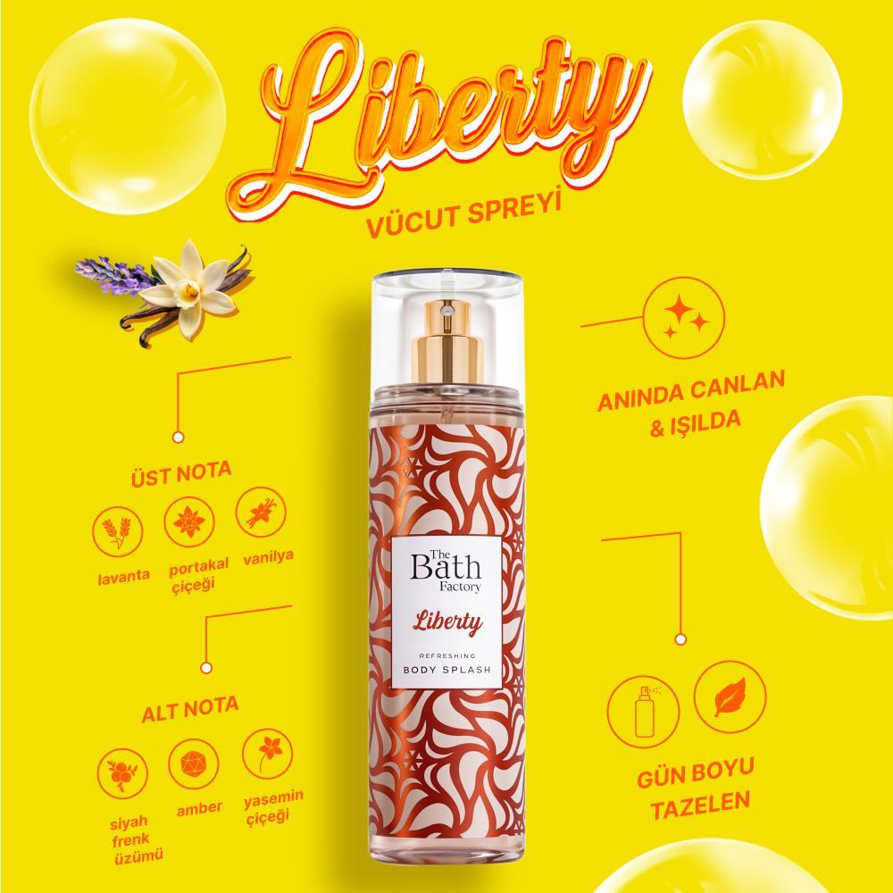 The Bath Factory Liberty Vücut Spreyi 200 ML