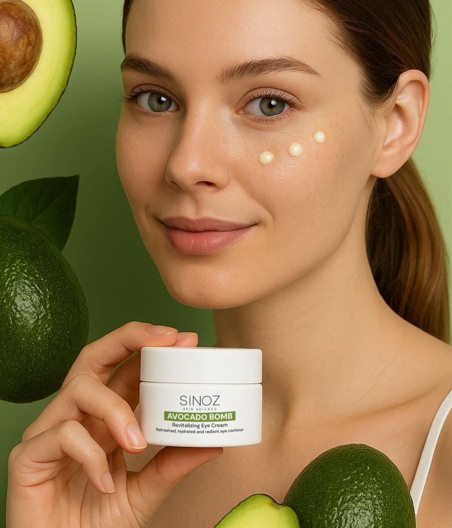 Sinoz Avokado Bomb Nemlendirici Canlandırıcı Kırışıklık Karşıtı