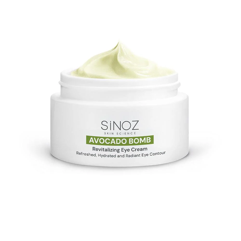Sinoz Avokado Bomb Nemlendirici Canlandırıcı Kırışıklık Karşıtı Göz Çevresi Bakım Kremi 15 ml
