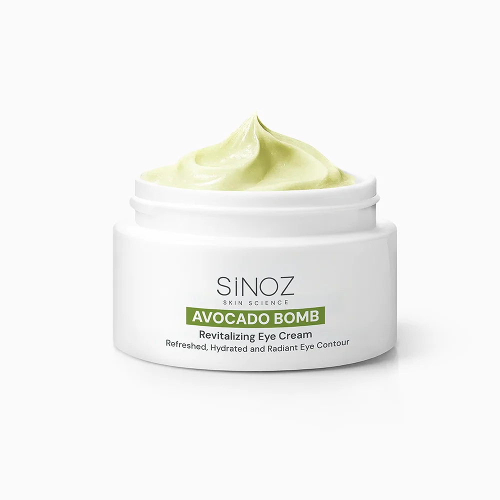 Sinoz Avokado Bomb Nemlendirici Canlandırıcı Kırışıklık Karşıtı Göz Çevresi Bakım Kremi 15 ml