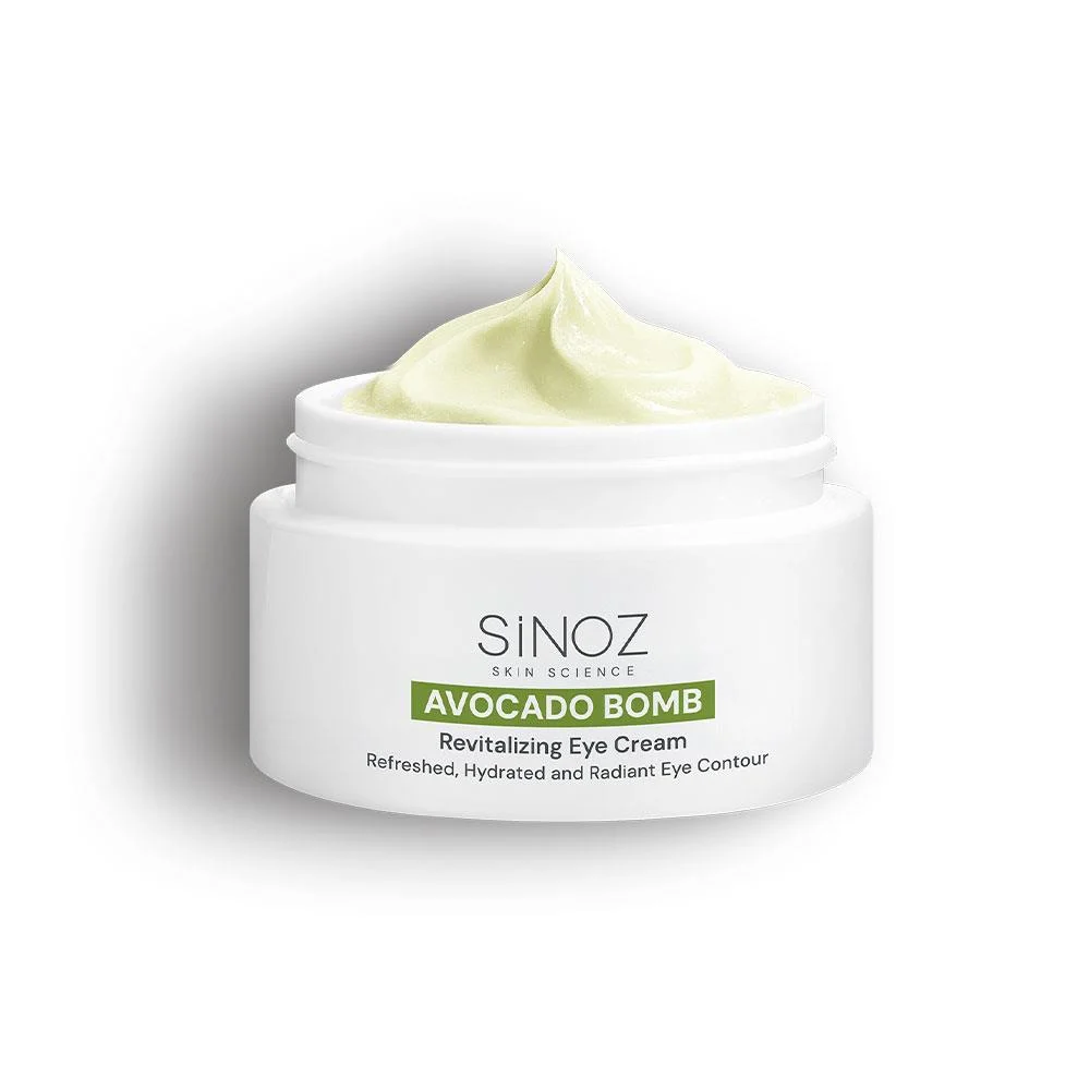 Sinoz Avocado Bomb Nemlendirici Canlandırıcı Kırışıklık Karşıtı Göz Çevresi Bakım Kremi 15 ml