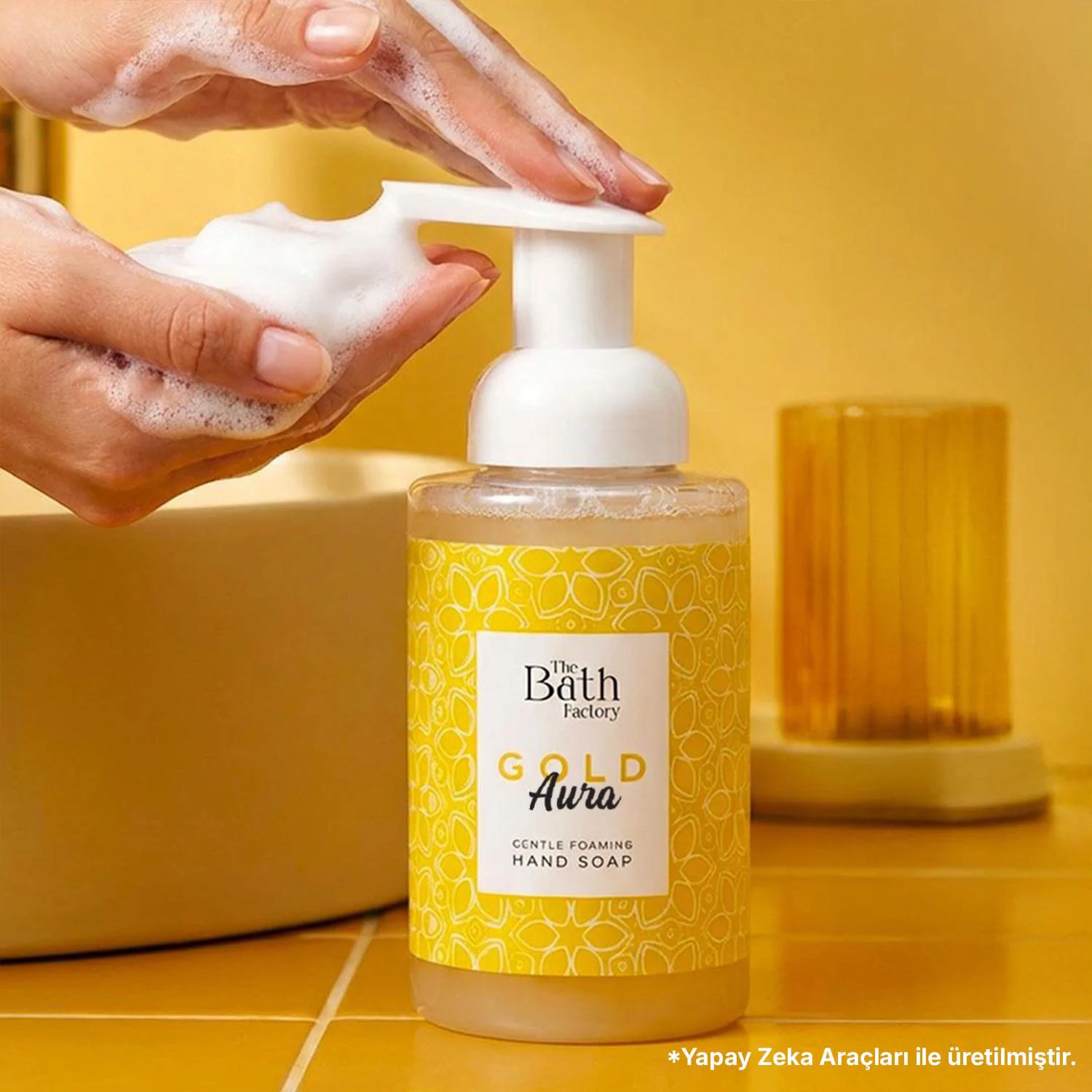 Köpük Sabun Seti 4'lü (Liberty+Hammam Ritual+Gold Aura+Strawberry Passion)
