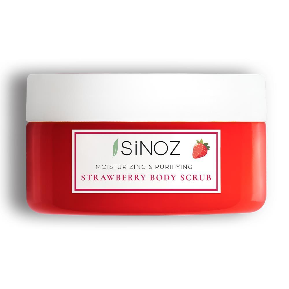 Sinoz Çilekli Arındırıcı ve Nemlendirici Vücut Peelingi 300 gr