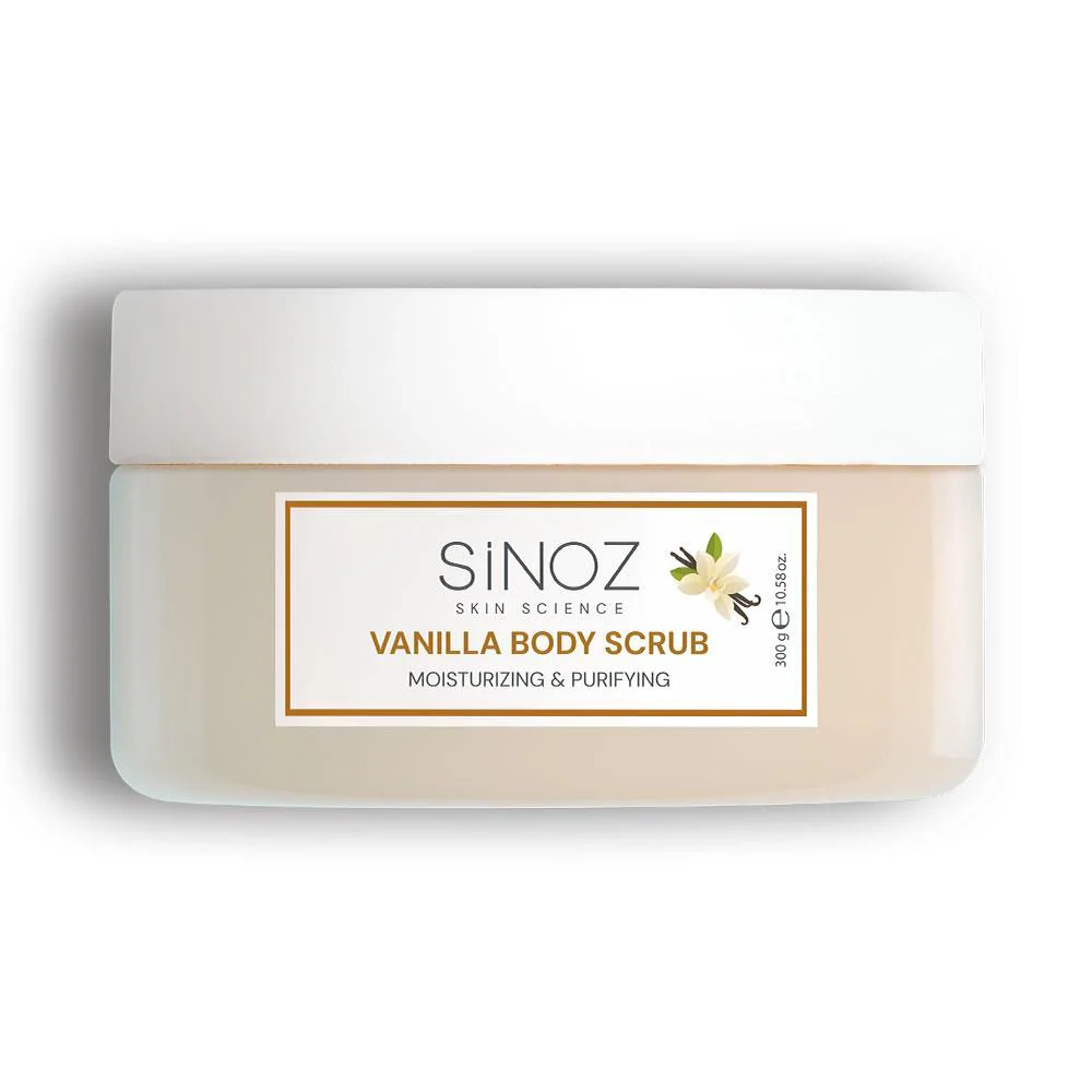 Sinoz Vanilyalı Arındırıcı ve Nemlendirici Vücut Peelingi 300 gr