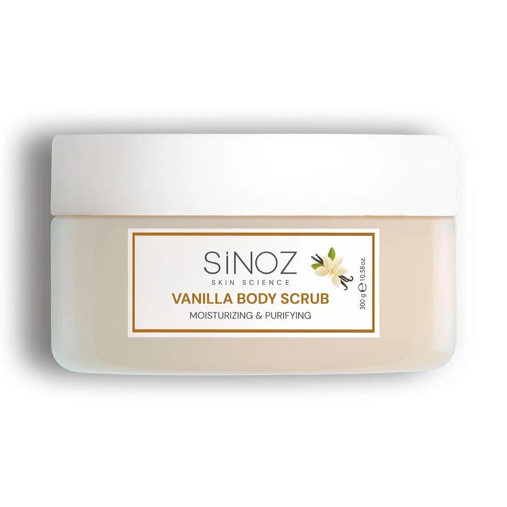 Sinoz Vanilyalı Arındırıcı ve Nemlendirici Vücut Peelingi 300 gr