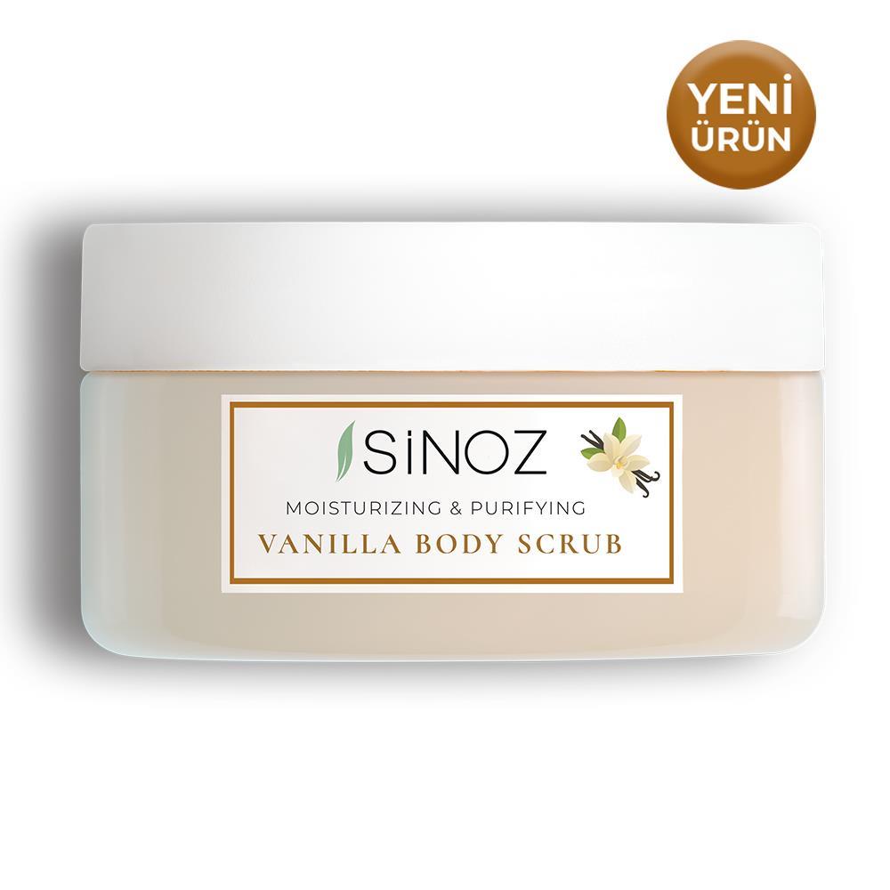 Sinoz Vanilyalı Arındırıcı ve Nemlendirici Vücut Peelingi 300 gr