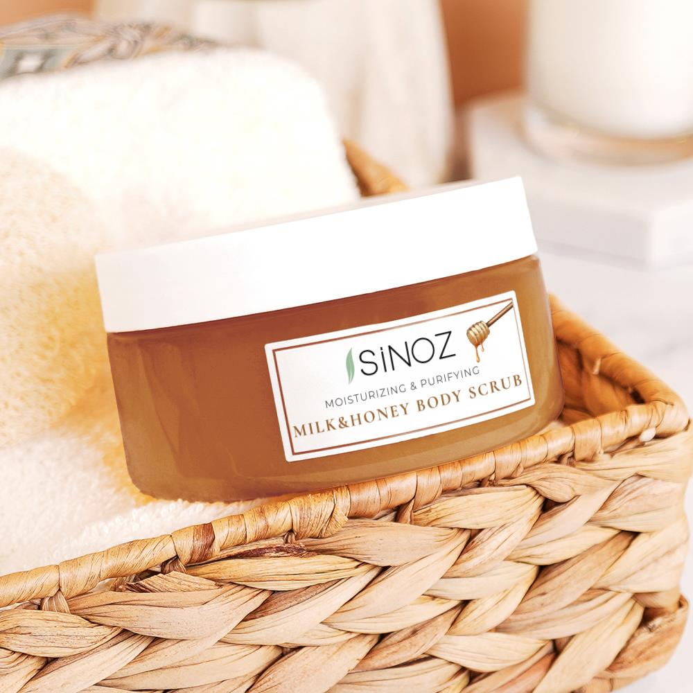 Sinoz Ballı Sütlü Arındırıcı ve Nemlendirici Vücut Peelingi 300 gr