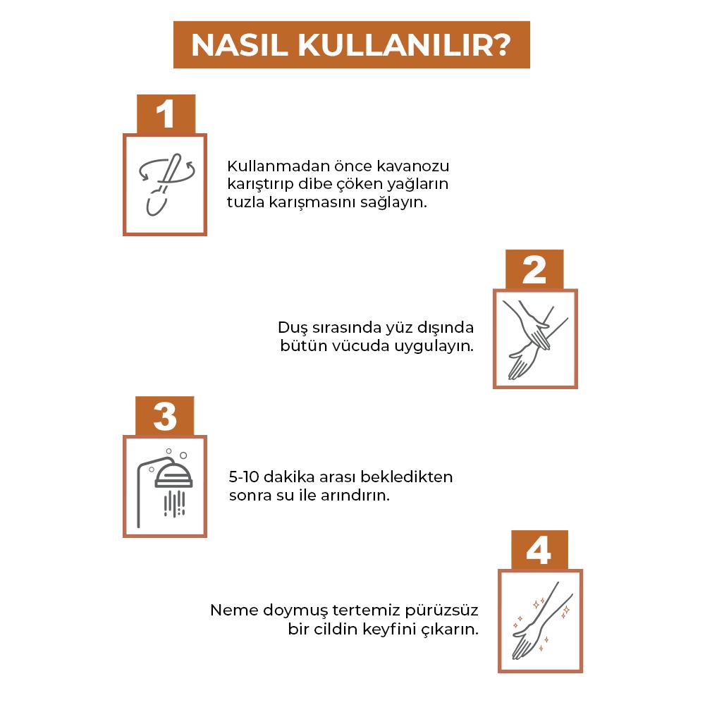 Sinoz Ballı Sütlü Arındırıcı ve Nemlendirici Vücut Peelingi 300 gr