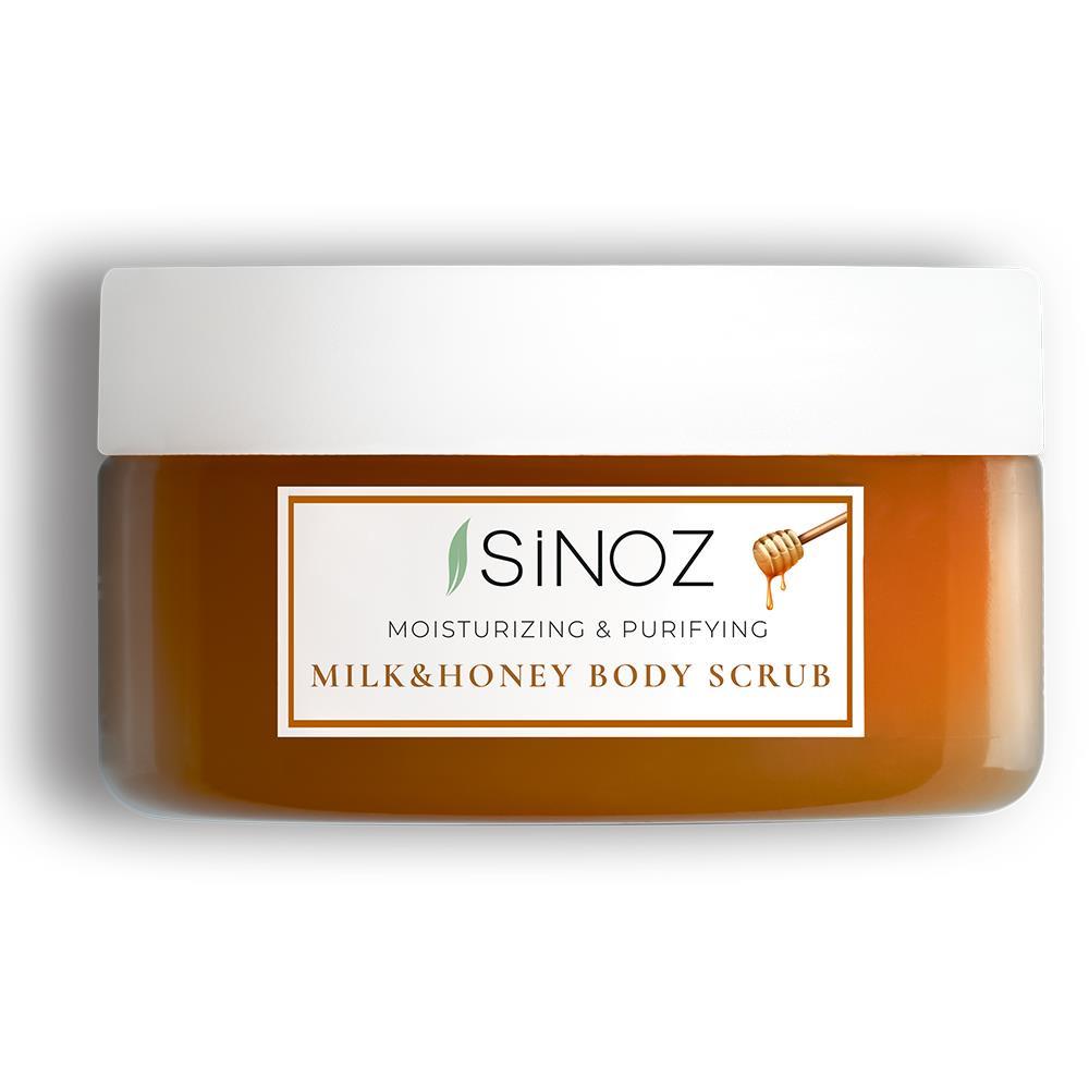 Sinoz Ballı Sütlü Arındırıcı ve Nemlendirici Vücut Peelingi 300 gr