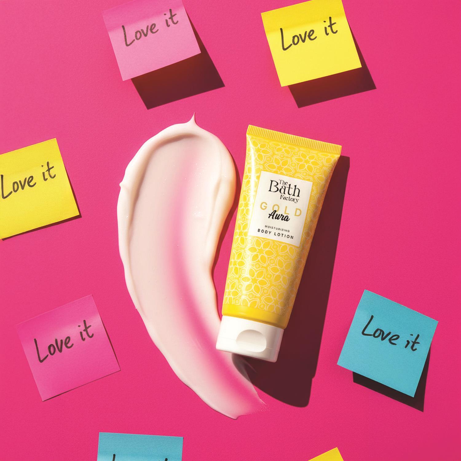 The Bath Factory Gold Aura Vücut Losyonu 200 ml