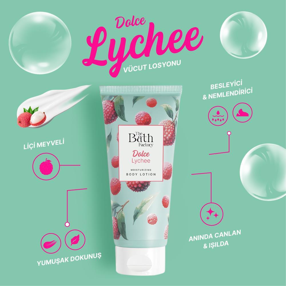 The Bath Factory Dolce Lychee Vücut Losyonu 200 ml