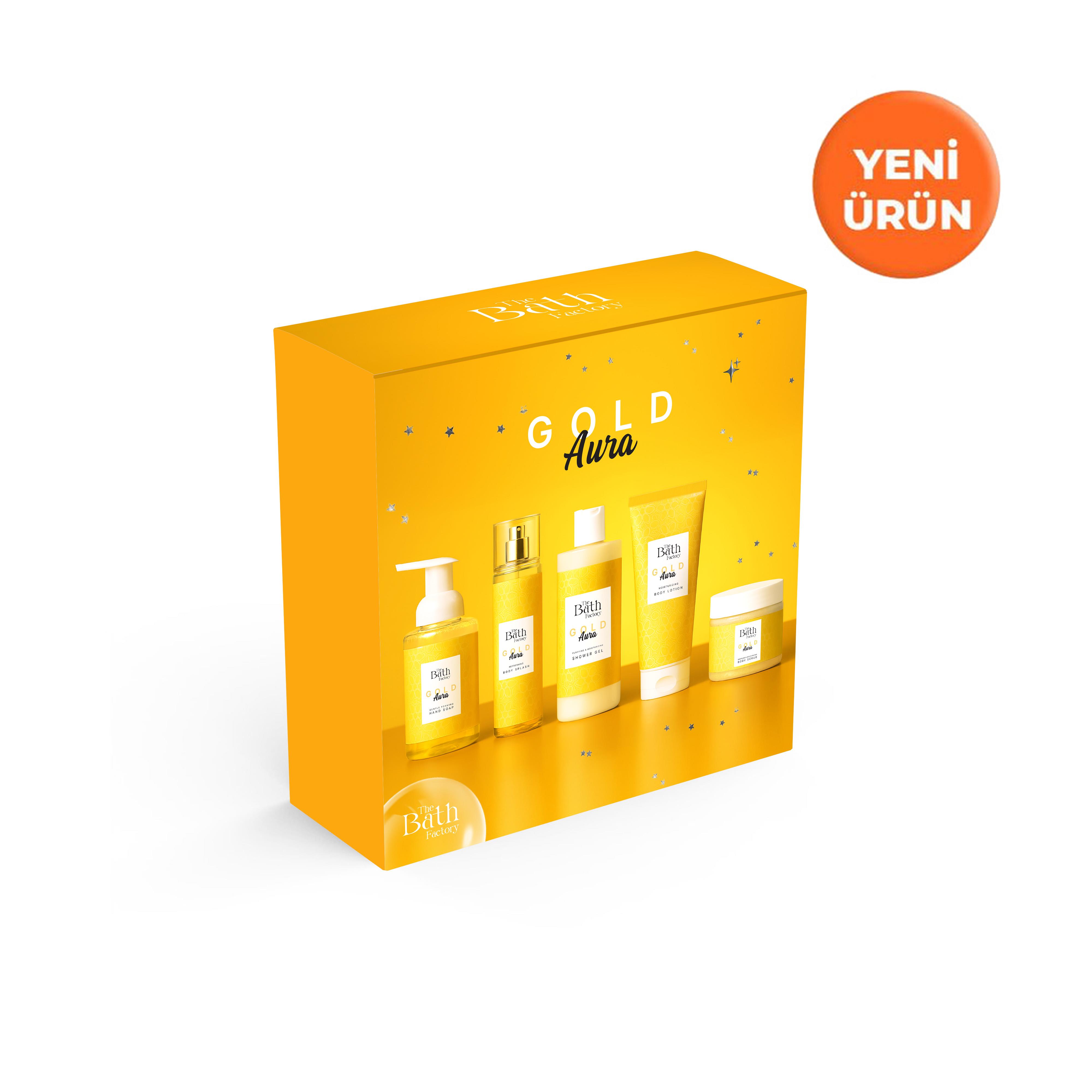 The Bath Factory Gold Aura Hediye Seti