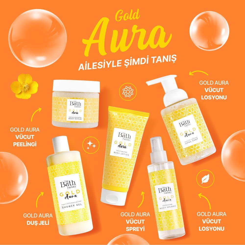 The Bath Factory Gold Aura Hediye Seti