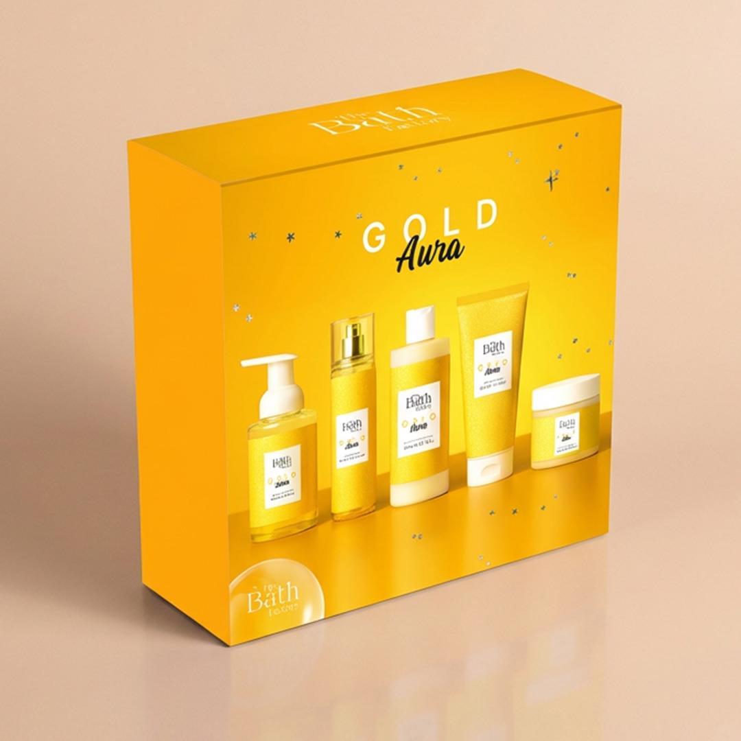 The Bath Factory Gold Aura Hediye Seti