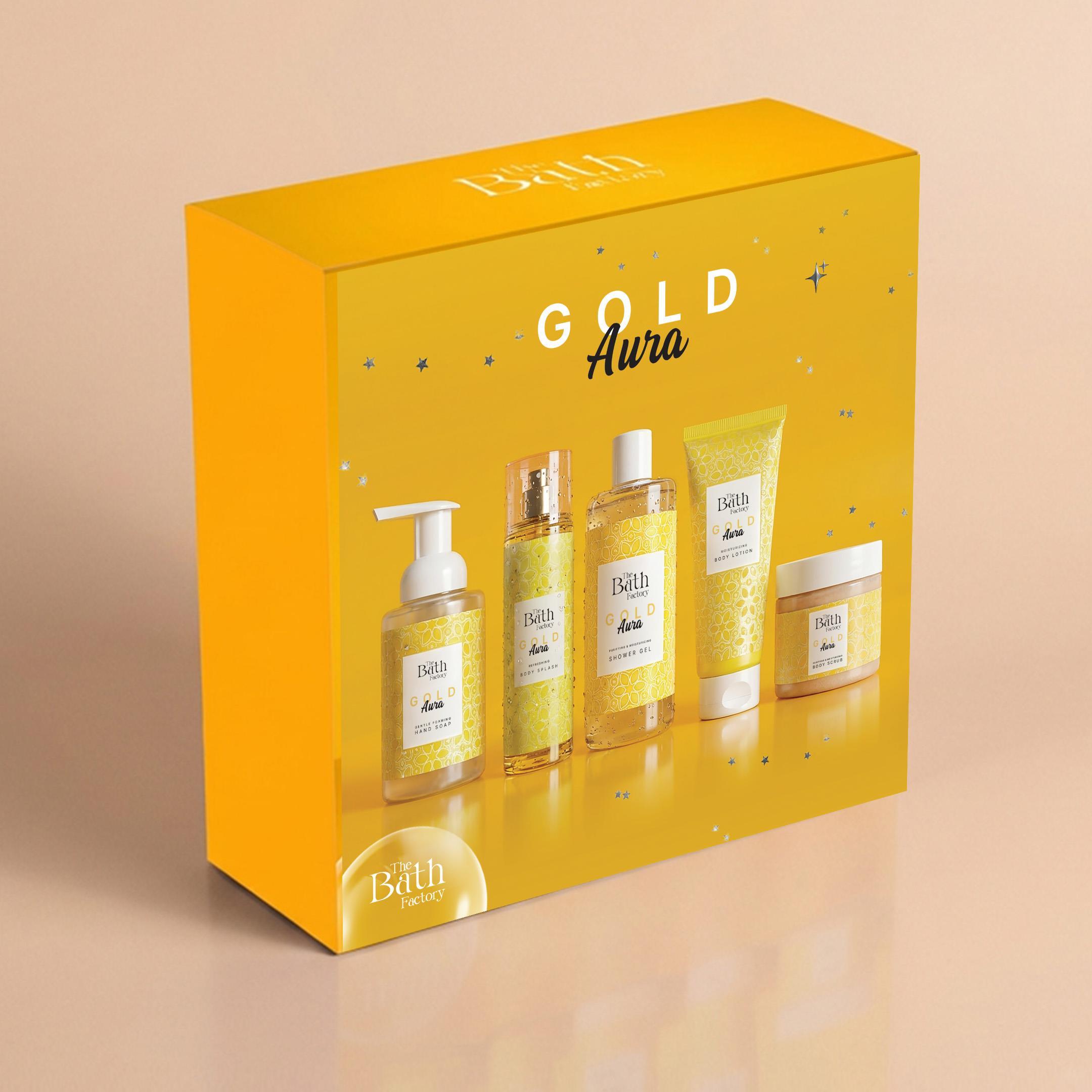 The Bath Factory Gold Aura Hediye Seti