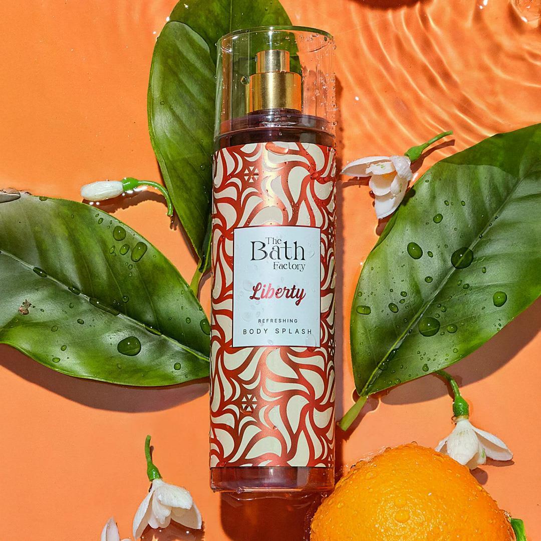 The Bath Factory Liberty Duş Jeli + Liberty Vücut Spreyi + Liberty Vücut Losyonu