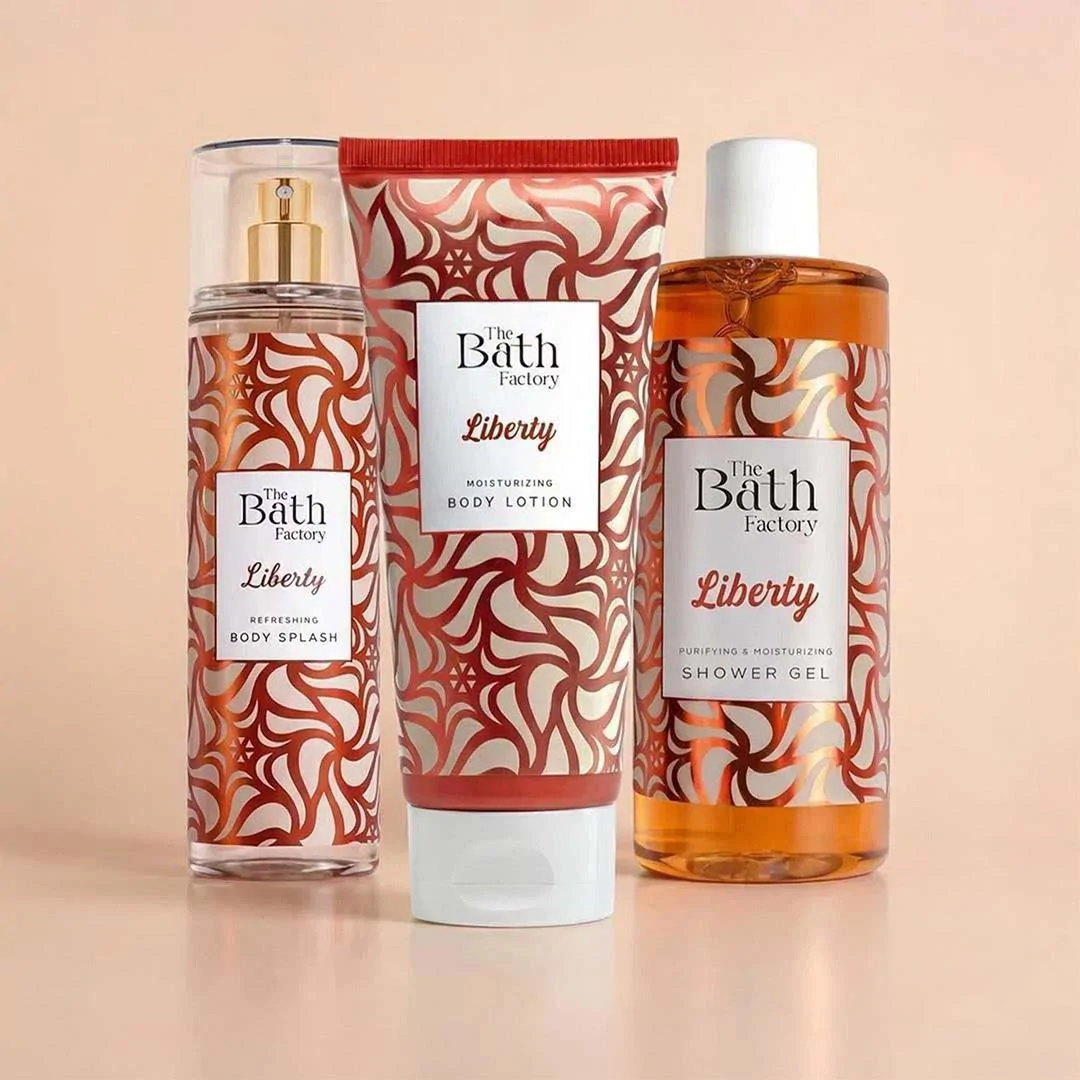 The Bath Factory Liberty Duş Jeli + Vücut Spreyi + Vücut Losyonu