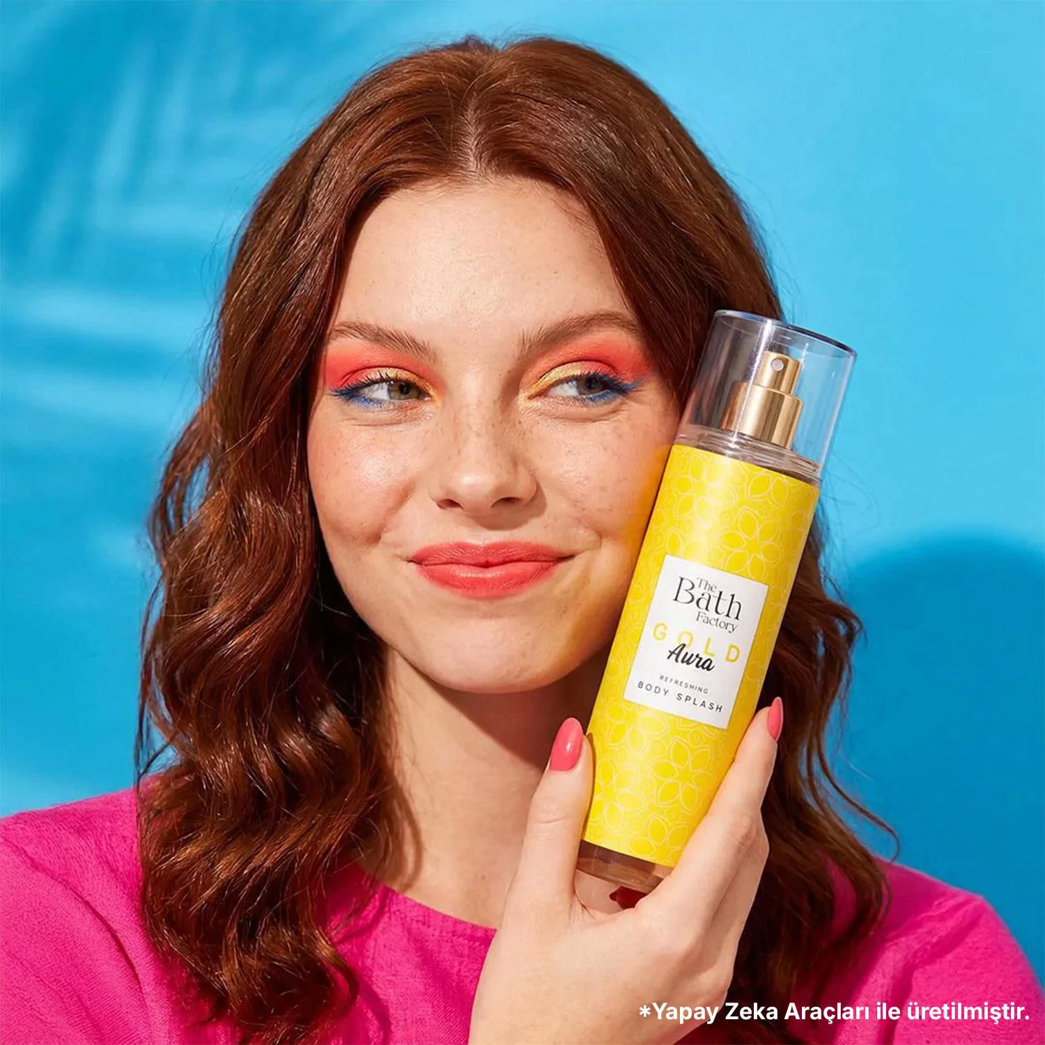 The Bath Factory Gold Aura Duş Jeli + Vücut Peelingi +  Saç ve Vücut Spreyi + Vücut Losyonu