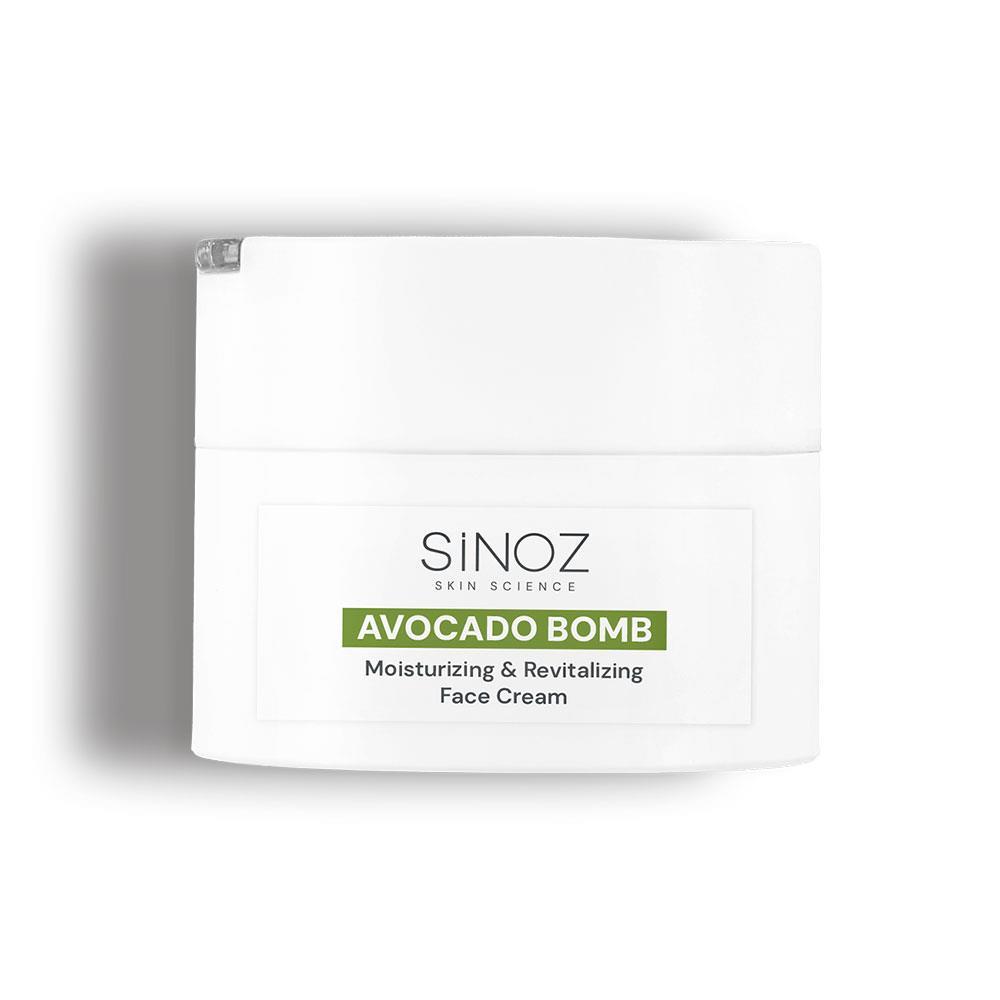Sinoz Avokado Bomb Nemlendirici Canlandırıcı Yüz Bakım Kremi 50 Ml