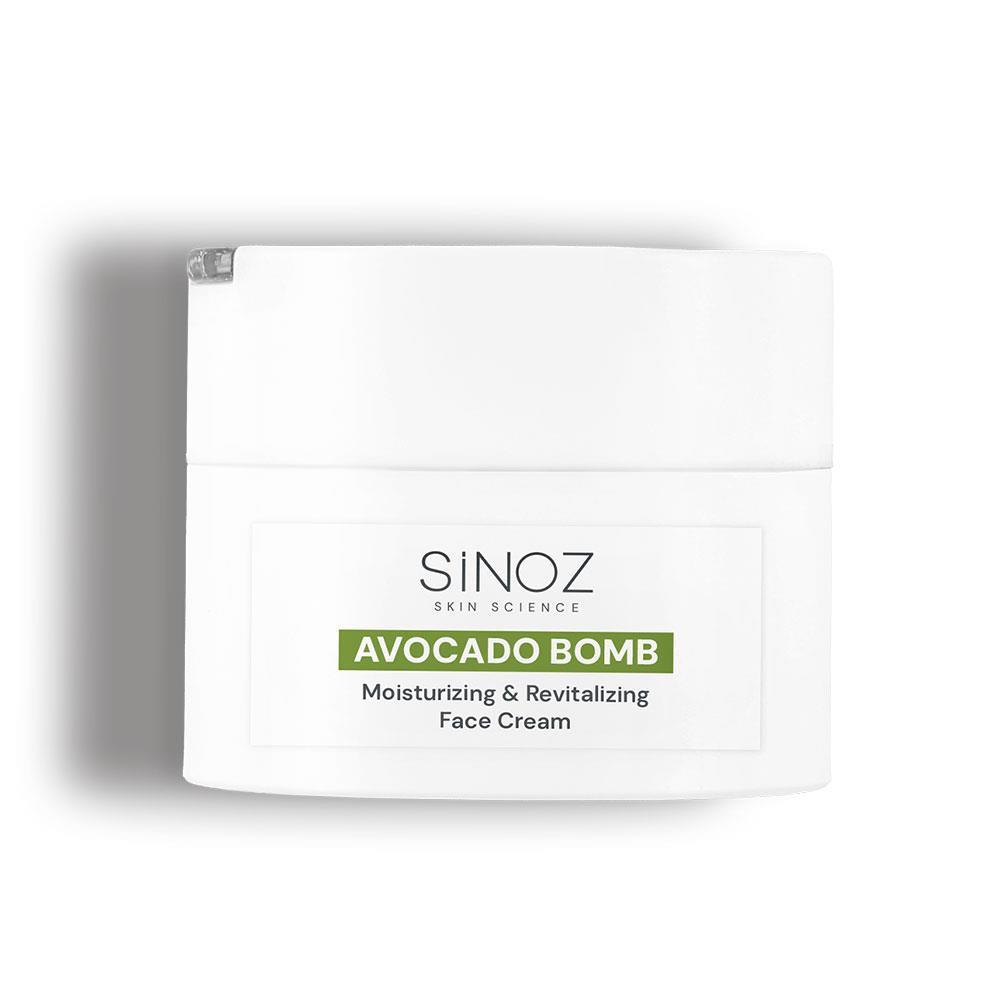 Sinoz Avokado Bomb Nemlendirici Canlandırıcı Yüz Bakım Kremi 50 Ml