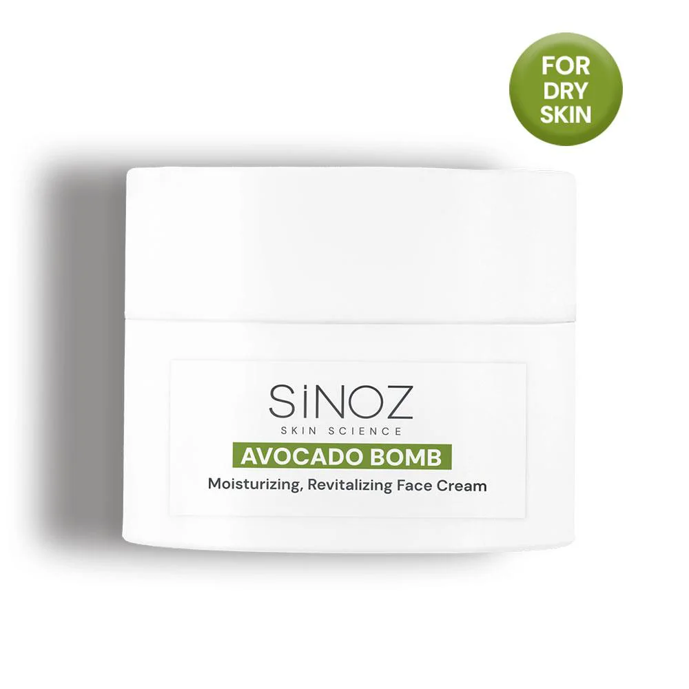 Sinoz Avocado Bomb Nemlendirici Canlandırıcı Yüz Bakım Kremi 50 ml