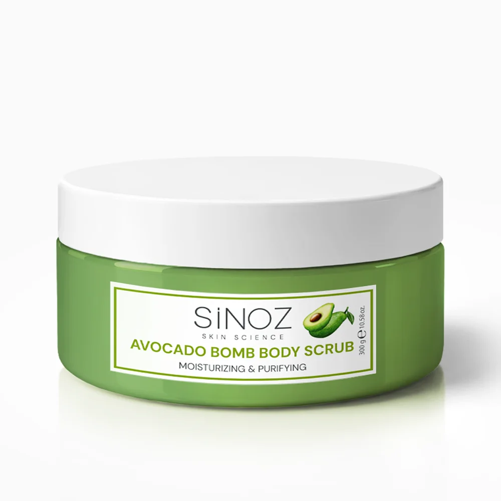Sinoz Avokado Bomb Nemlendirici ve Arındırıcı Vücut Peelingi 300 Gr