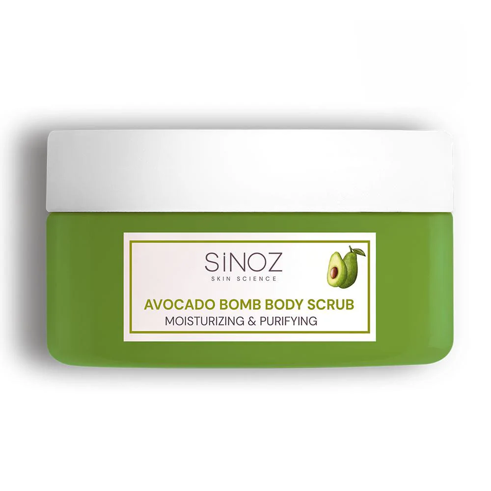 Sinoz Avokado Bomb Nemlendirici ve Arındırıcı Vücut Peelingi 300 Gr