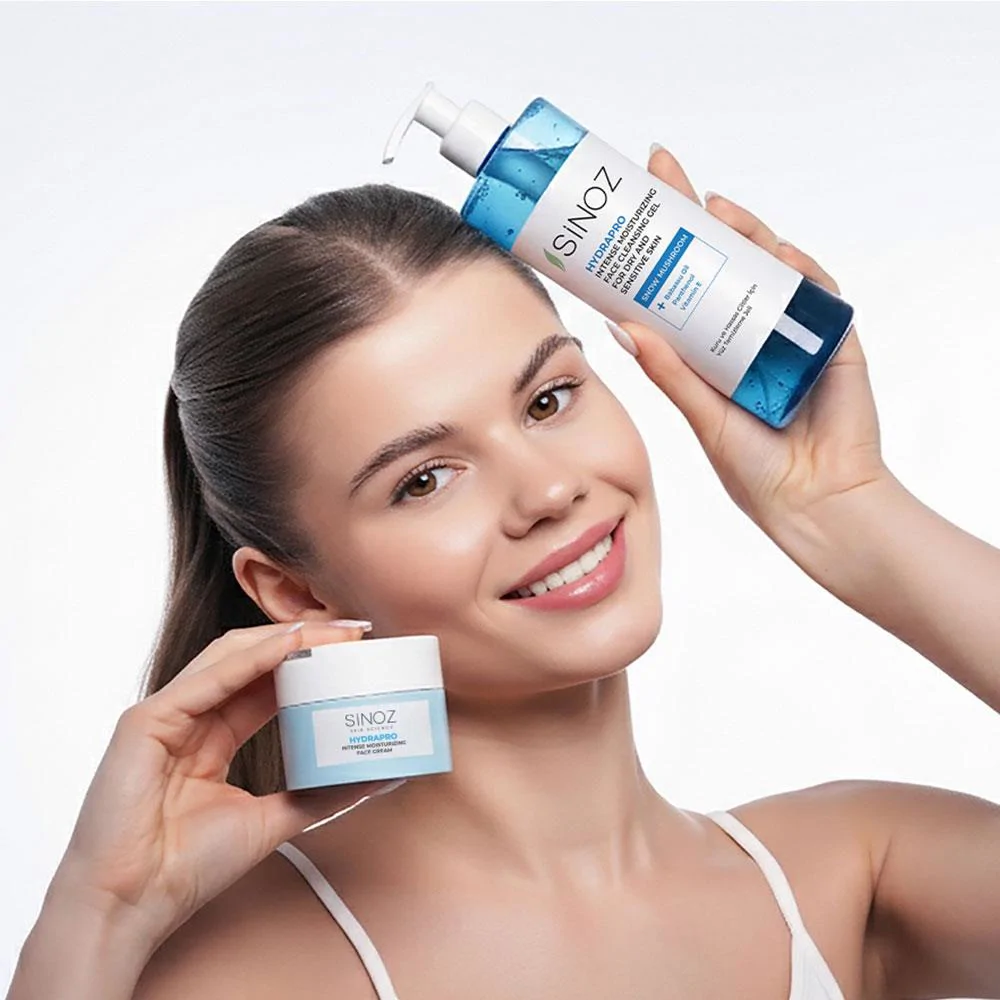 Sinoz Hydrapro Temizleyici ve Nemlendirici 2’li Bakım Seti