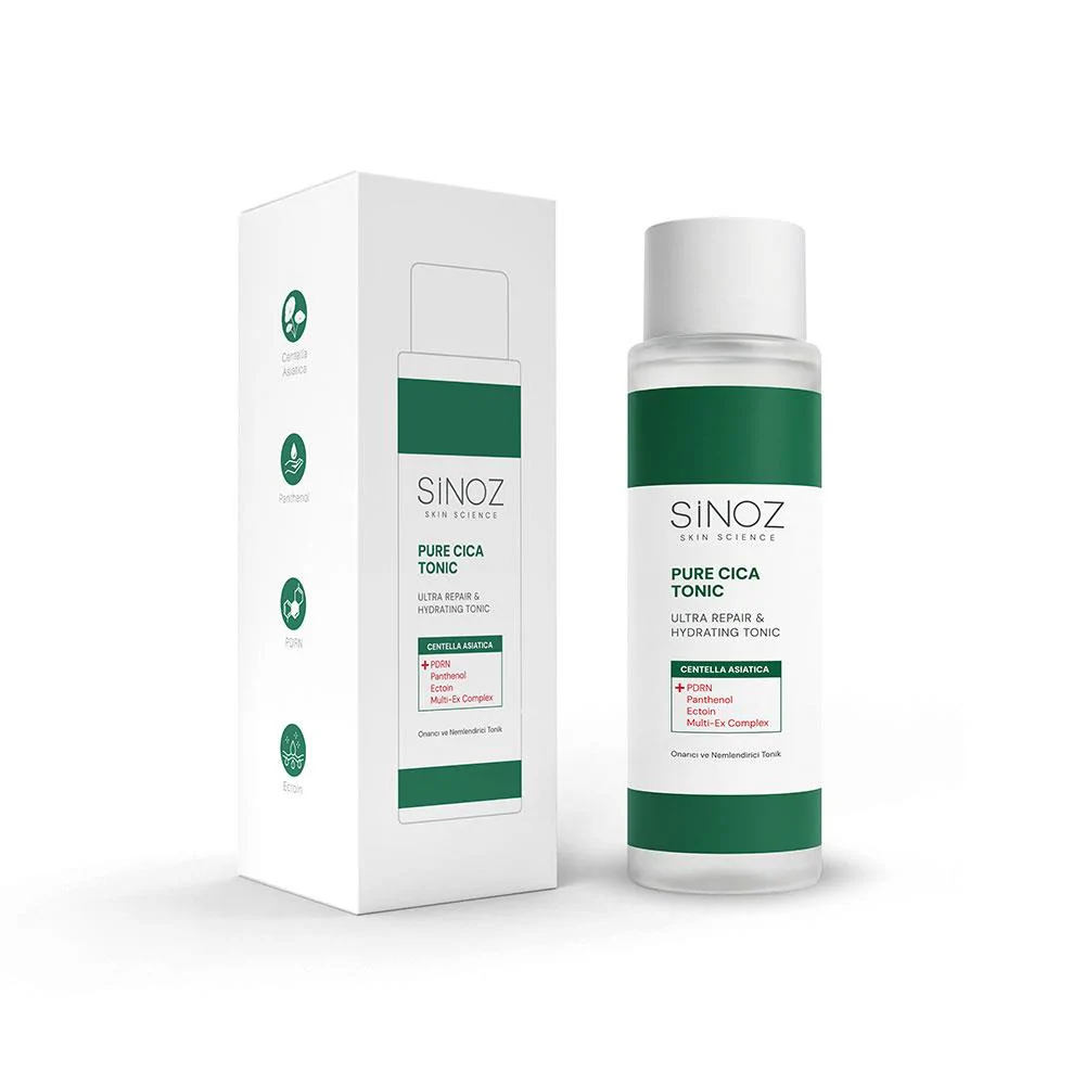 Sinoz  Pure Cica Onarıcı Yenileyici ve Nemlendirici Tonik 200 ml