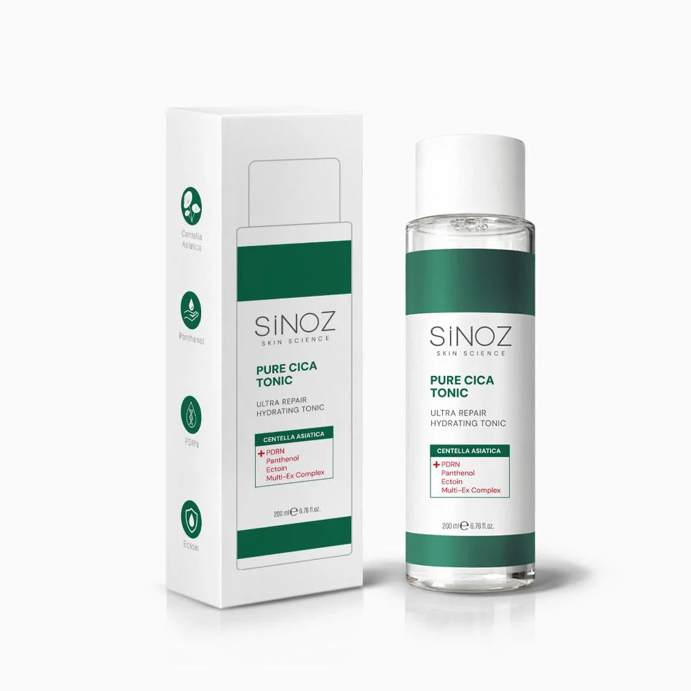 Sinoz  Pure Cica Onarıcı Yenileyici ve Nemlendirici Tonik 200 ml